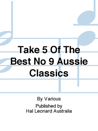 Book cover for Take 5 Of The Best No 9 Aussie Classics