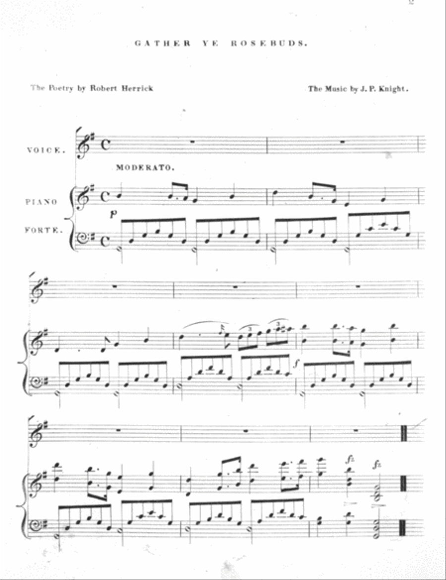 Gather Ye Rose Bud, Ballad Voice scores gallery preview page 2