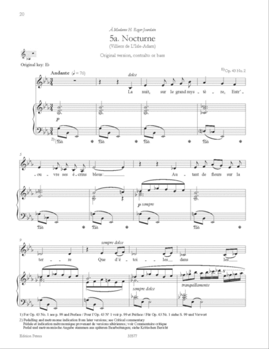 Complete Songs (Medium Voice) Medium Voice scores gallery preview page 5