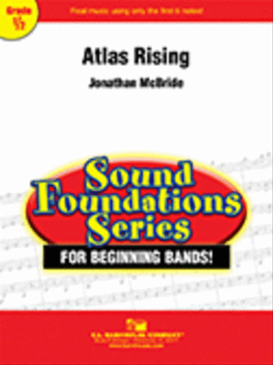 Atlas Rising Concert Band scores gallery preview page 1