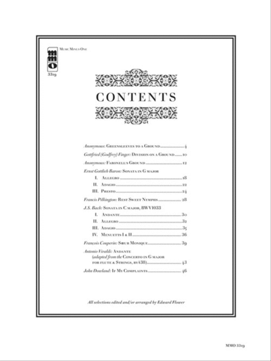 Flute & Guitar Duets – Vol. I Flute scores gallery preview page 2