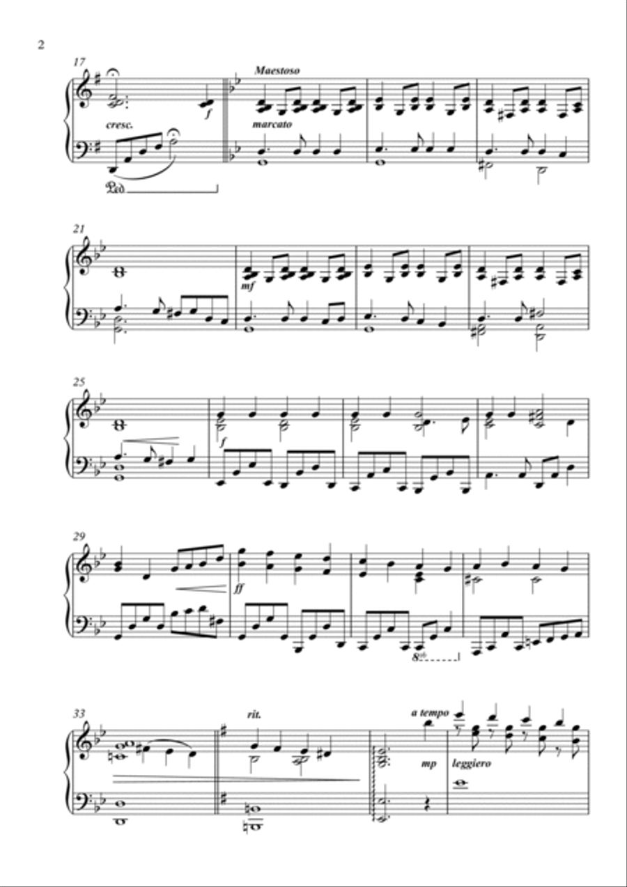 The Witch of Woccabocca - Introduction Voice scores gallery preview page 2