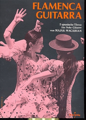 Book cover for Flamenco Guitar 5 Spanish Dances Solo Guitar