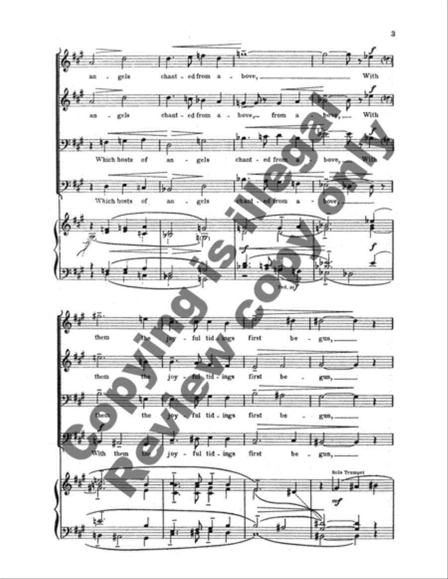 Christians Awake TTBB scores gallery preview page 4