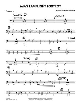 Mia's Lamplight Foxtrot - Trombone 3