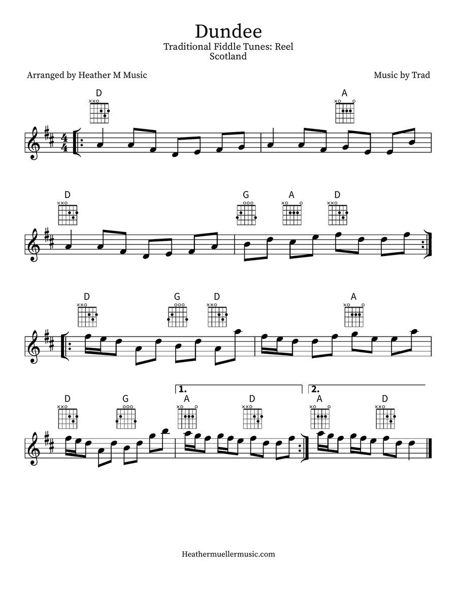 Dundee Violin scores gallery preview page 3