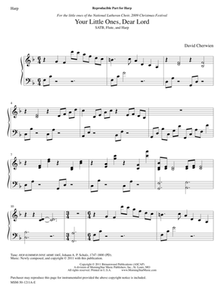 Your Little Ones, Dear Lord (Downloadable Harp Part)