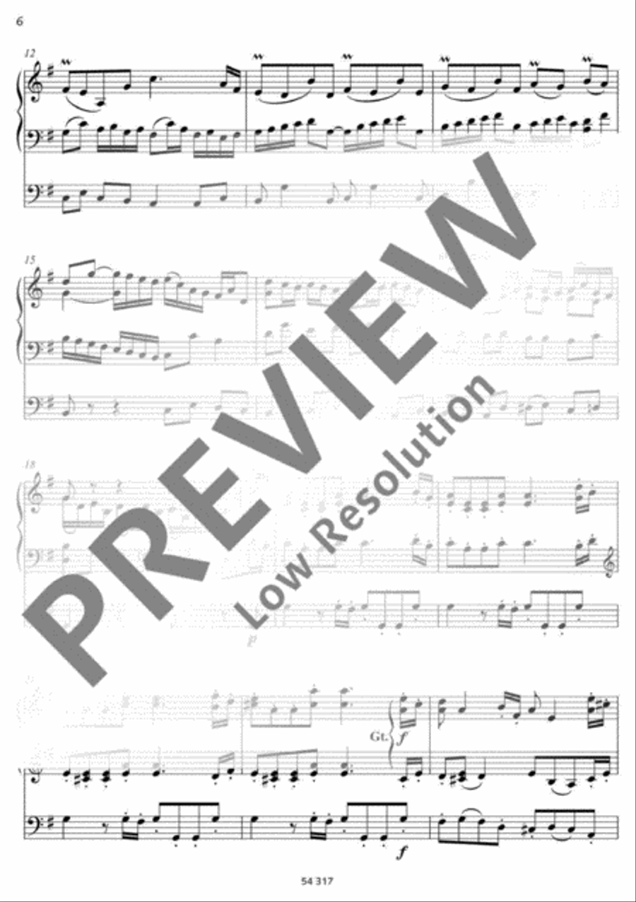 An English Suite Organ scores gallery preview page 7