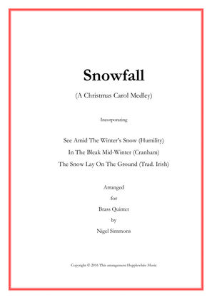 Snowfall (A Christmas Carol Medley)