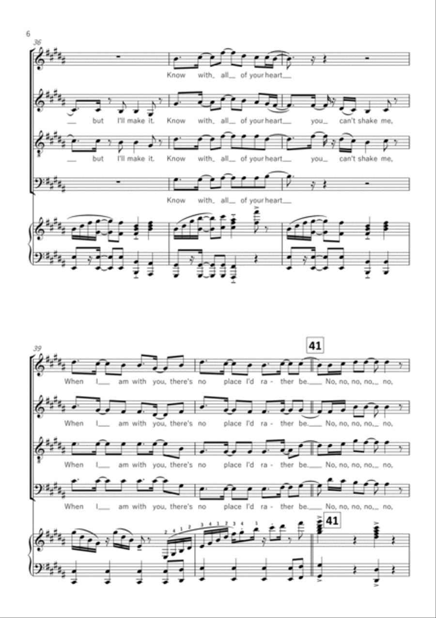 Rather Be 4-Part scores gallery preview page 6