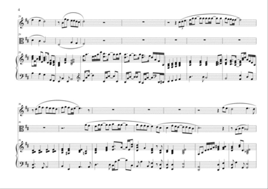 Heart & Soul- Piano Trio scores gallery preview page 4