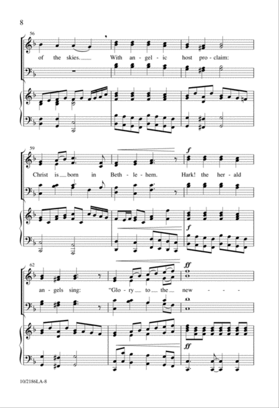 A Christmas Proclamation A Christmas Proclamation 4-Part scores gallery preview page 8