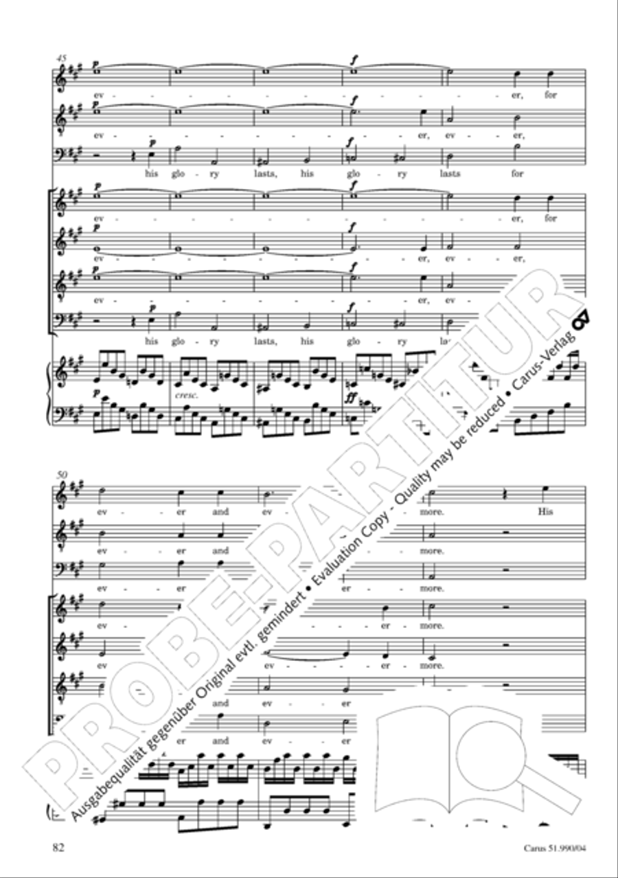 The Creation 4-Part scores gallery preview page 83
