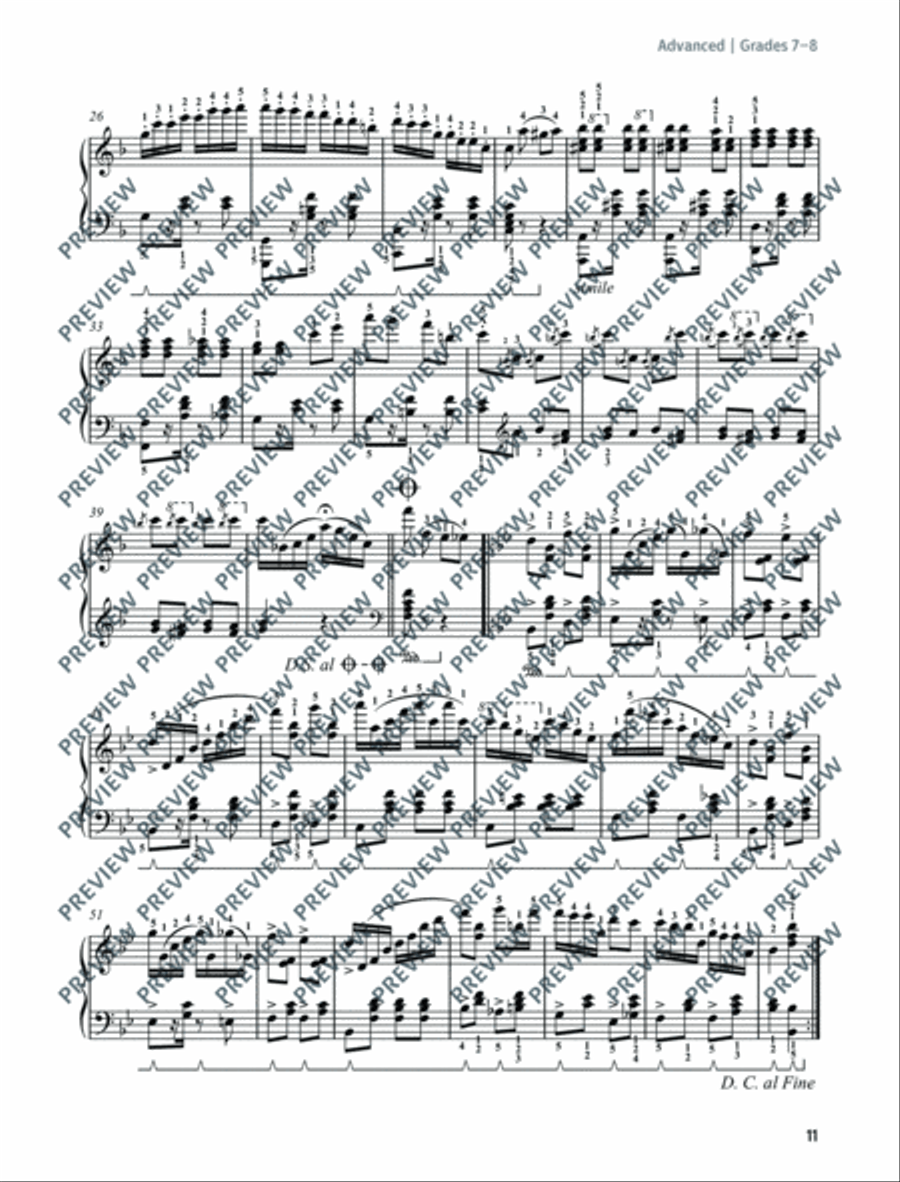Women Composers Piano Solo scores gallery preview page 12