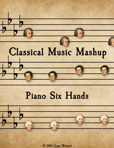 Classical Music Mashup (1 Piano, 6 Hands) image number null