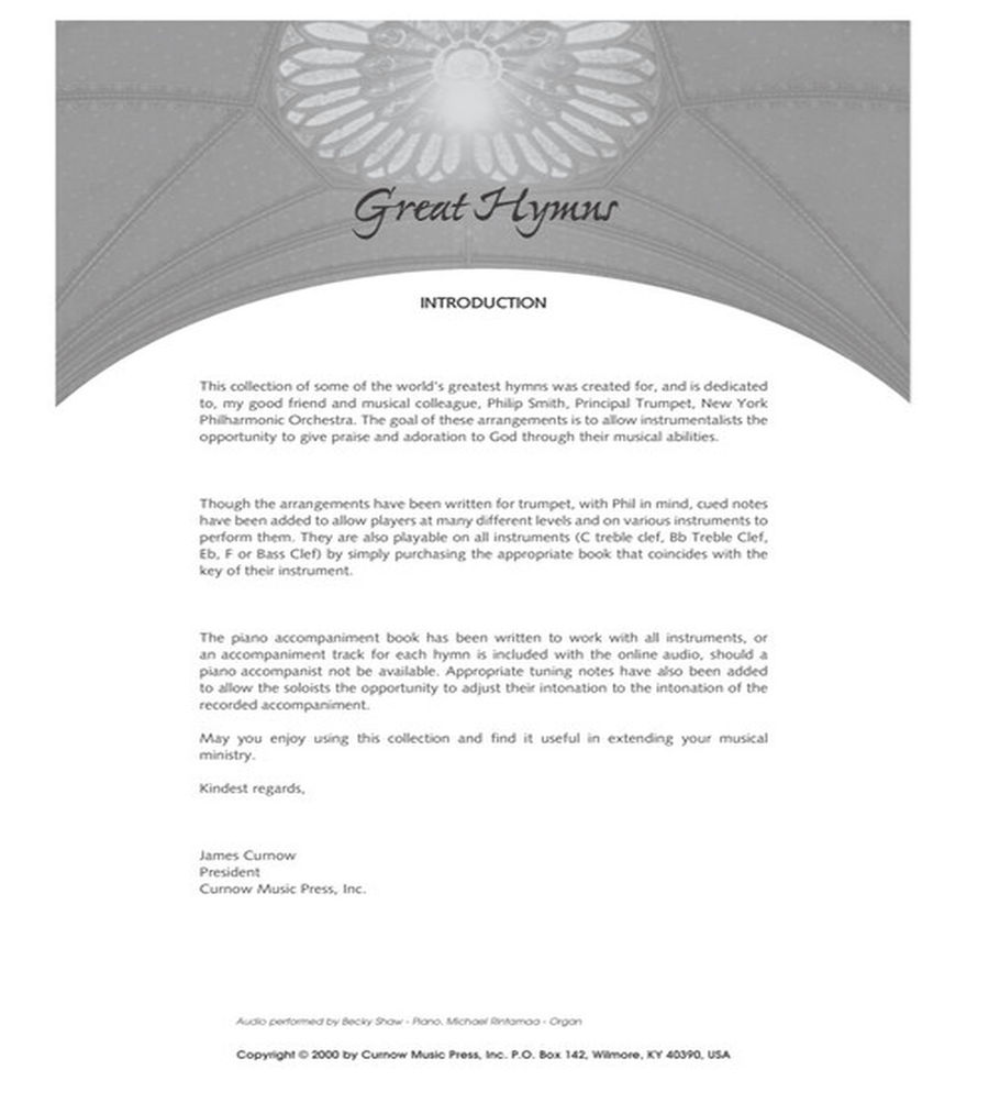 Great Hymns Bassoon scores gallery preview page 3