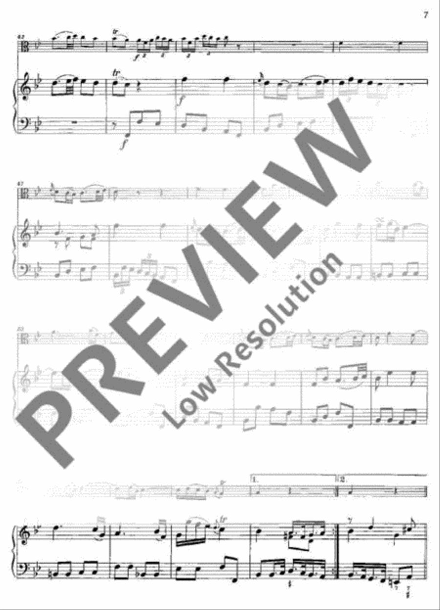 Sonata G Minor Cello scores gallery preview page 8