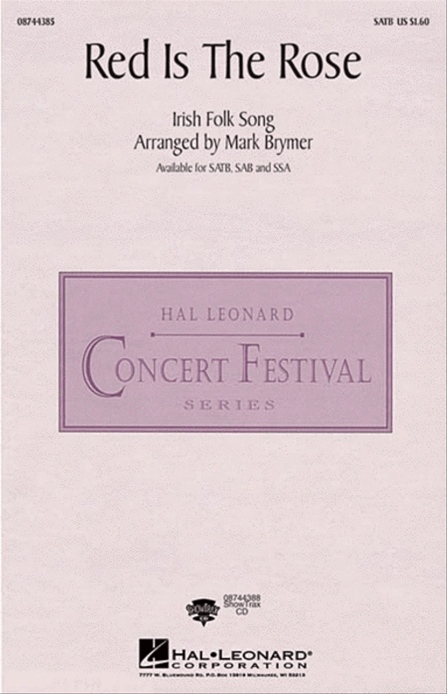Red Is the Rose 3-Part scores gallery preview page 1