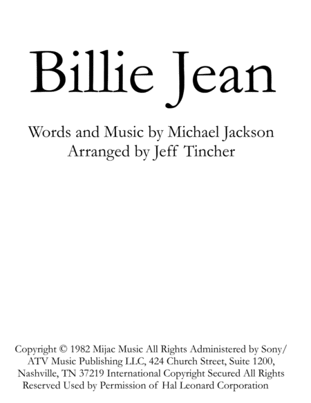 Billie Jean image number null