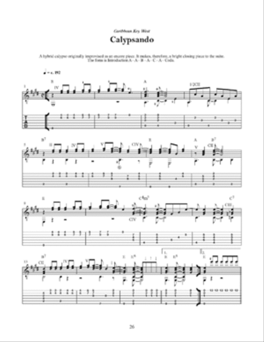 New Wave Latin Guitar Acoustic Guitar scores gallery preview page 3
