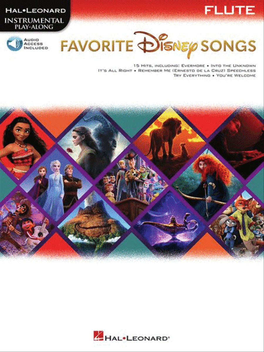 Favorite Disney Songs Flute Solo scores gallery preview page 2