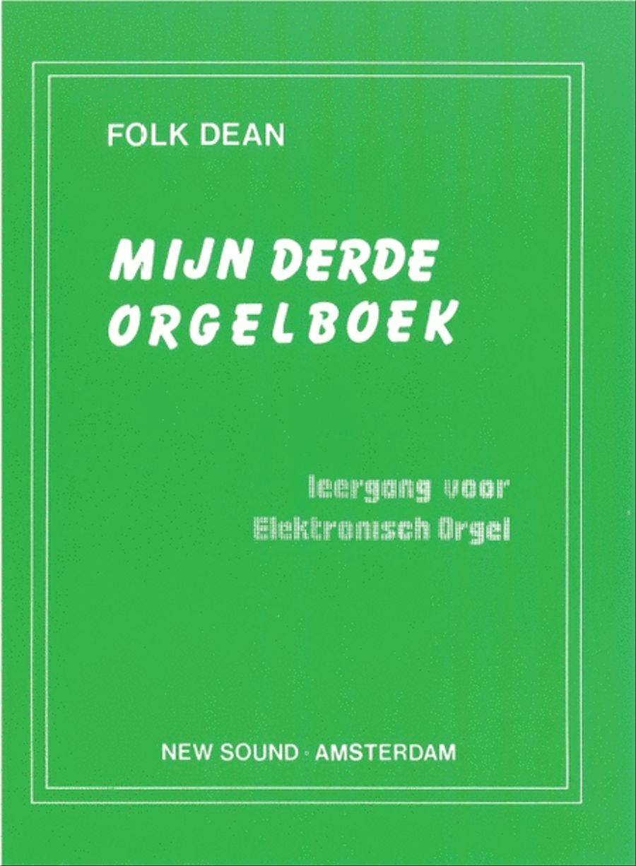 Mijn Derde Orgelboek Mijn Derde Orgelboek Organ scores gallery preview page 1