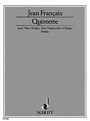 Book cover for Quintet Fl/vn/va/vc/harp Parts