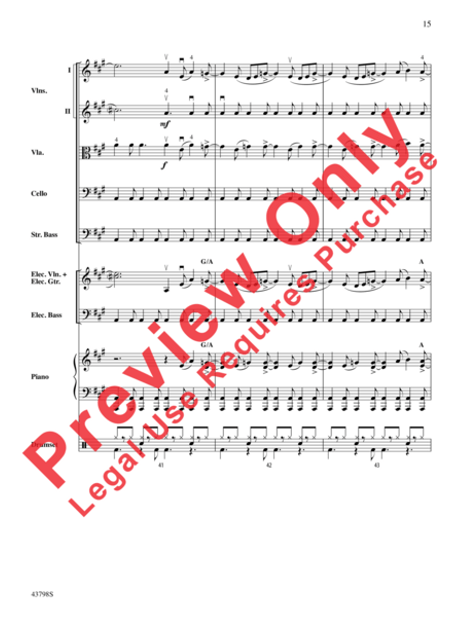 Siberian Sleigh Ride Siberian Sleigh Ride String Orchestra scores gallery preview page 8