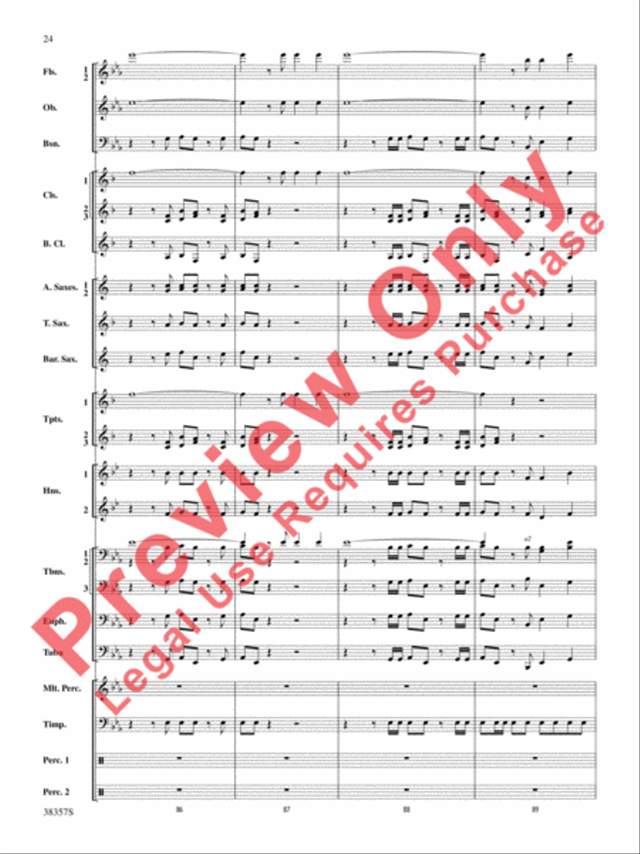 A Classic Christmas A Classic Christmas Concert Band scores gallery preview page 25