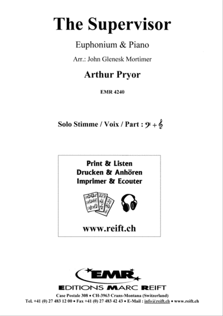 The Supervisor Euphonium scores gallery preview page 2