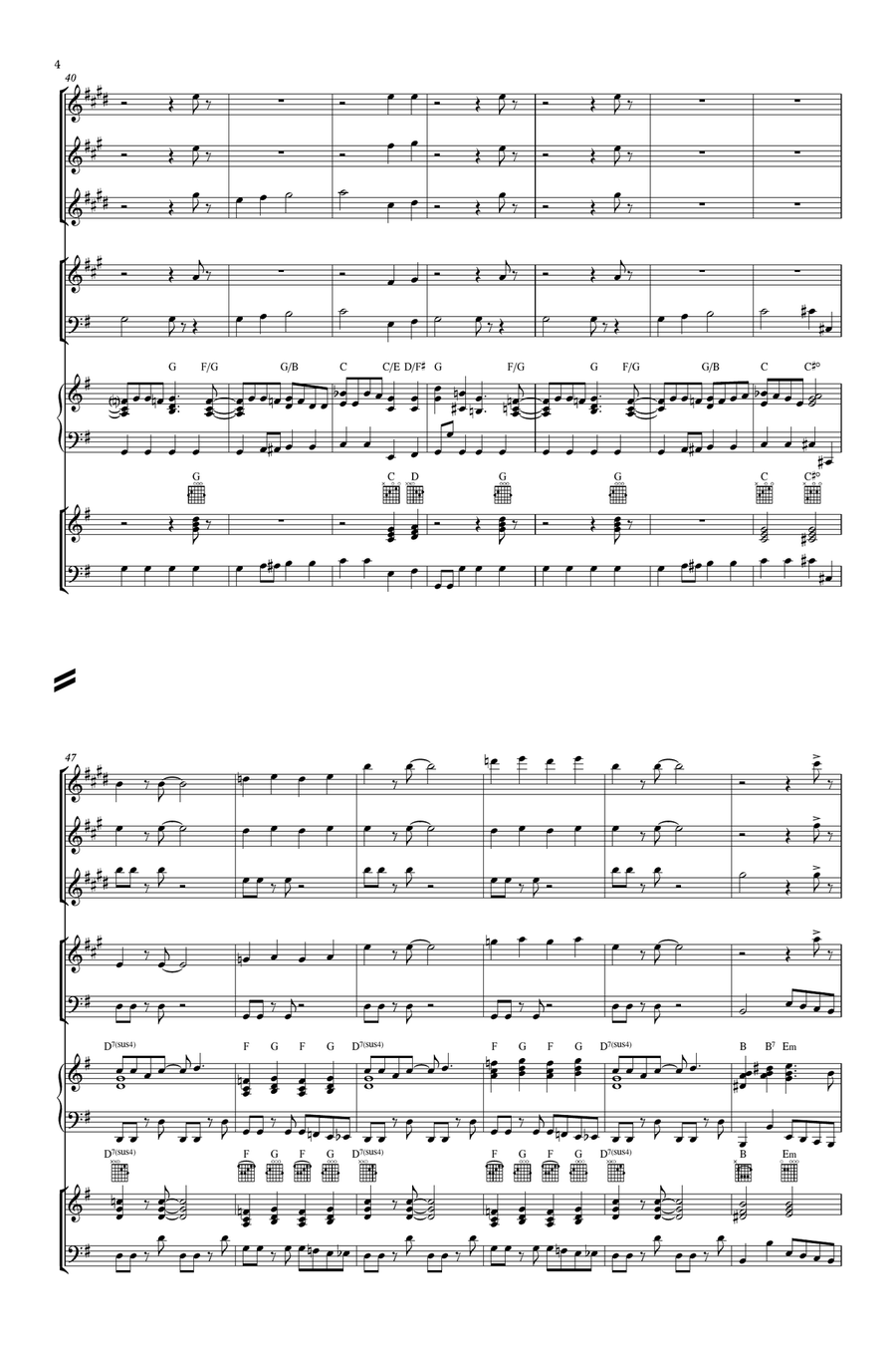 Zero To Hero Zero To Hero Concert Band scores gallery preview page 4
