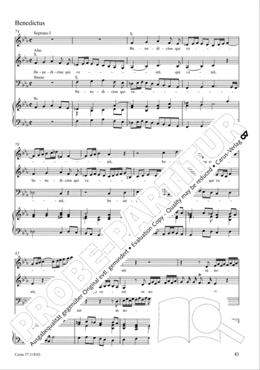 Requiem in F minor SSATB scores gallery preview page 44