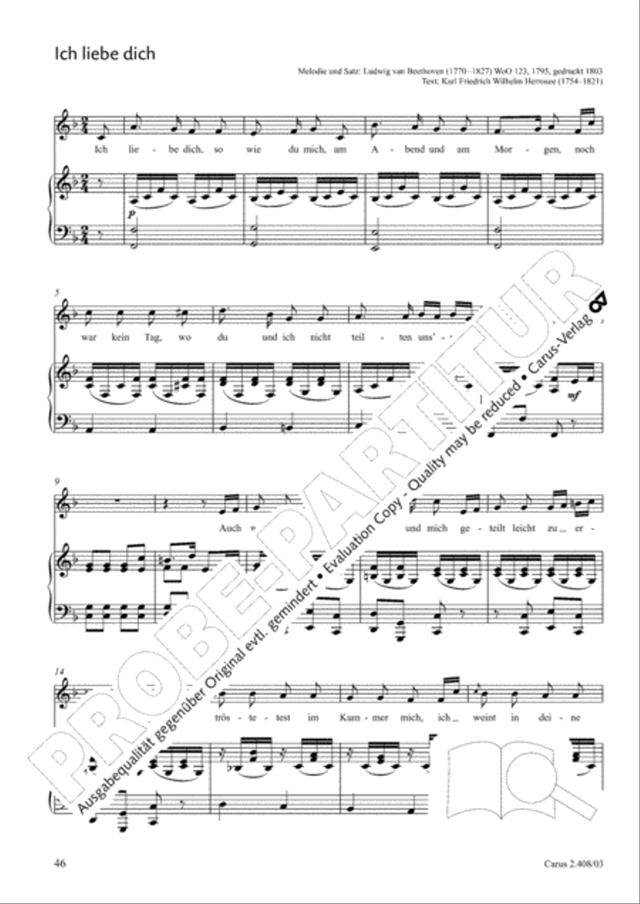 Love songs. Collection for voice & piano. 80 arrangements for weddings and celebrations Voice scores gallery preview page 38