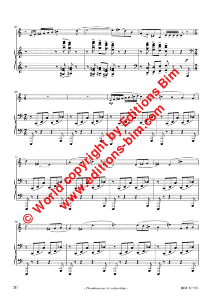2 Portraits Flugelhorn scores gallery preview page 11