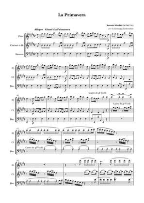 A. Vivaldi, Spring, 1st movement