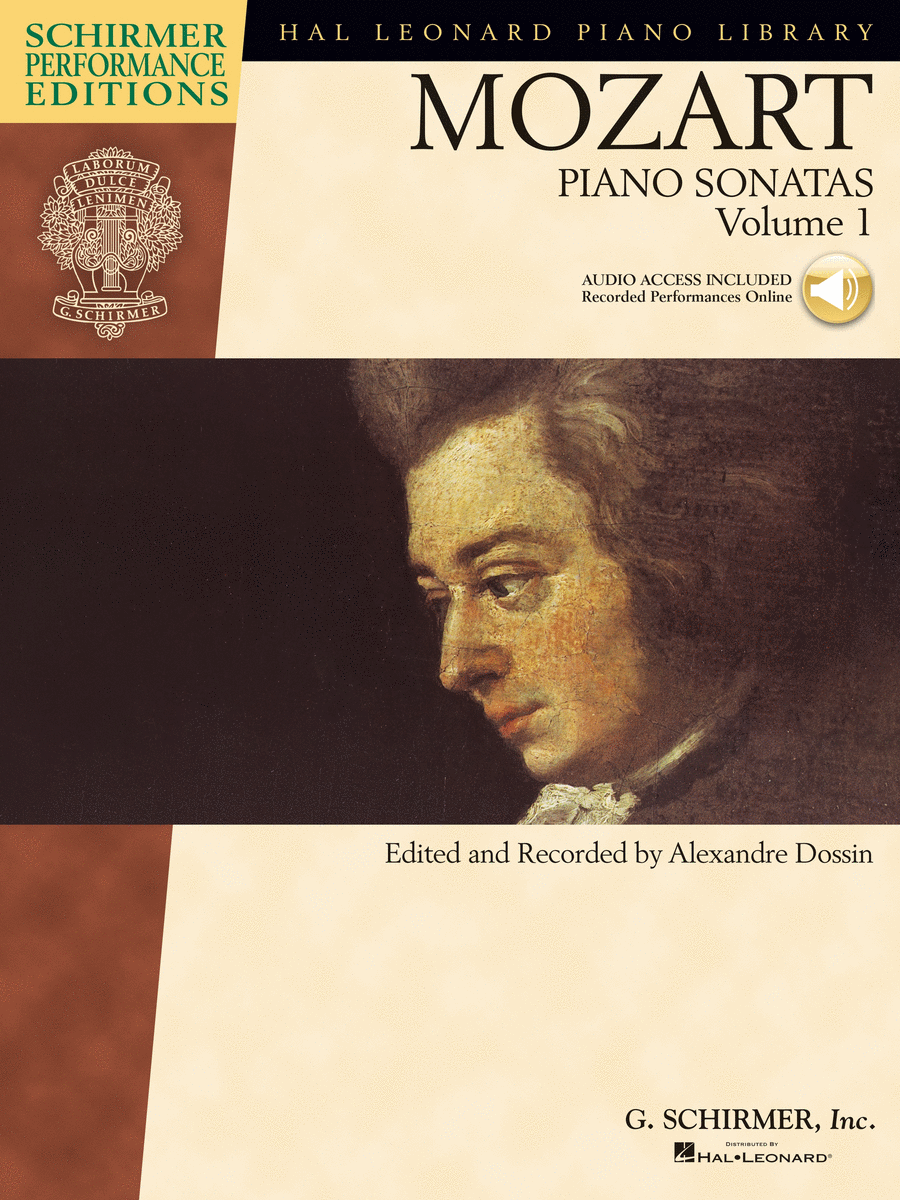 Piano Sonatas, Volume 1 – Schirmer Performance Editions by Wolfgang Amadeus Mozart Piano Solo - Sheet Music