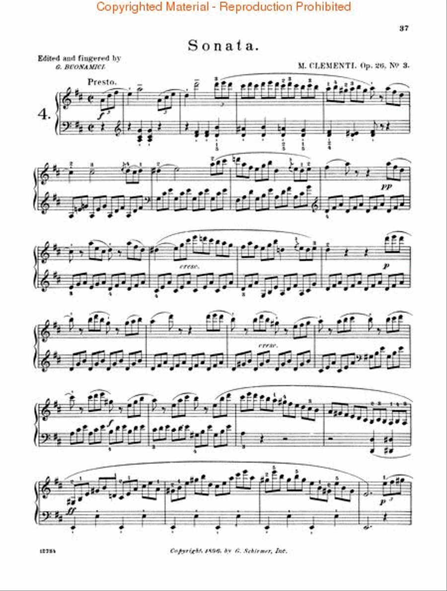 12 Sonatas – Book 1 Piano Solo scores gallery preview page 4
