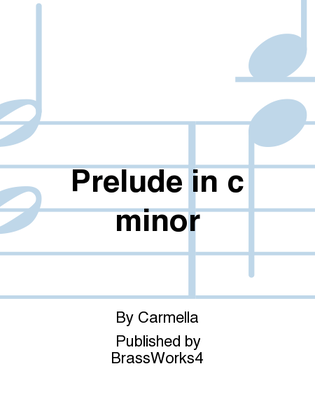 Prelude in c minor