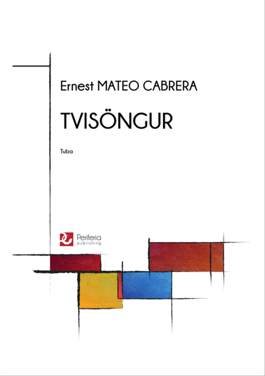 Tvisöngur for Tuba Solo Tvisöngur for Tuba Solo Tuba scores gallery preview page 1