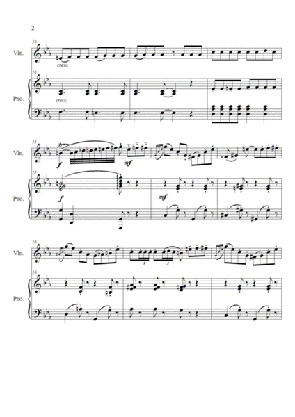 Penguins for Violin and Piano
