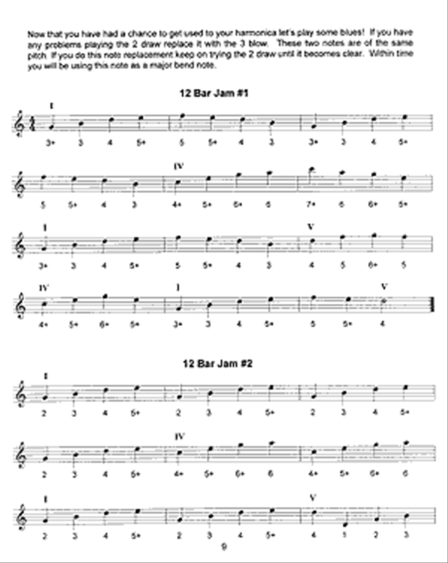 Basic Harmonica Method Harmonica scores gallery preview page 5