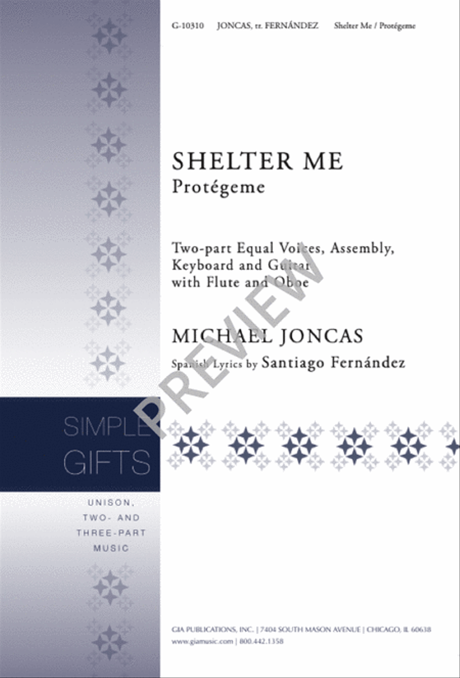 Shelter Me / Protégeme, Two-part edition 2-Part scores gallery preview page 16