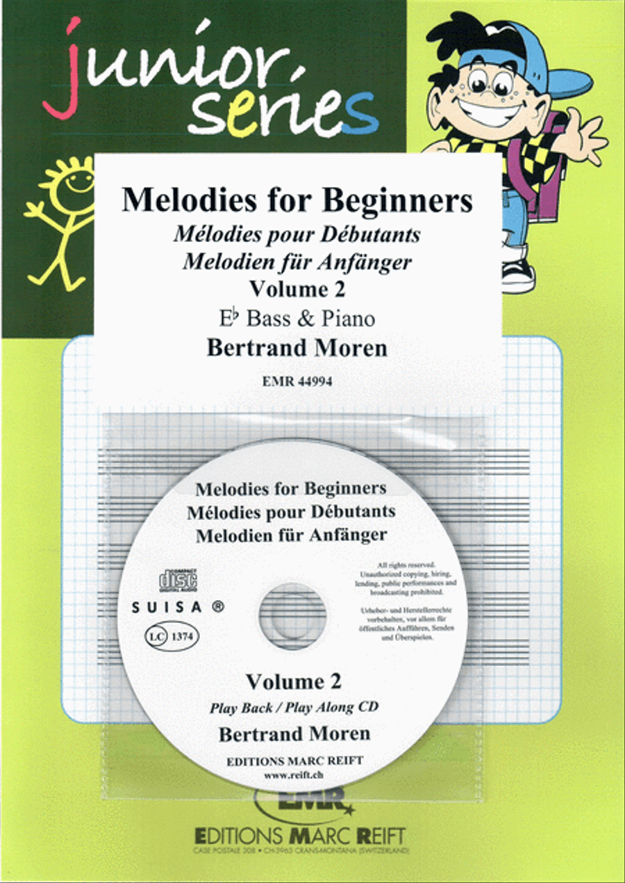 Melodies for Beginners Volume 2 Piano Accompaniment scores gallery preview page 1