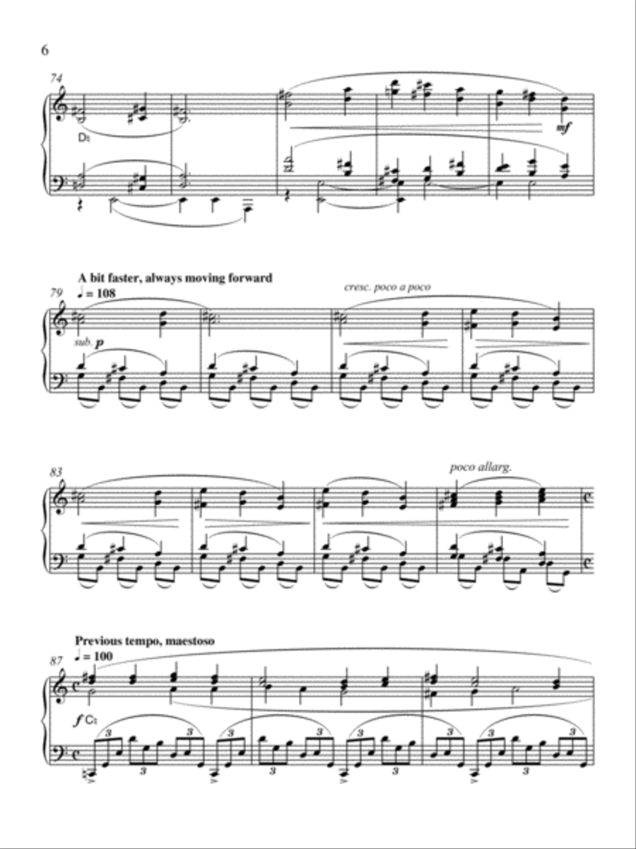 Marian Variations Harp scores gallery preview page 6