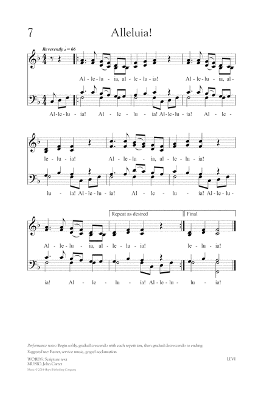 At Your Altars Choir scores gallery preview page 16