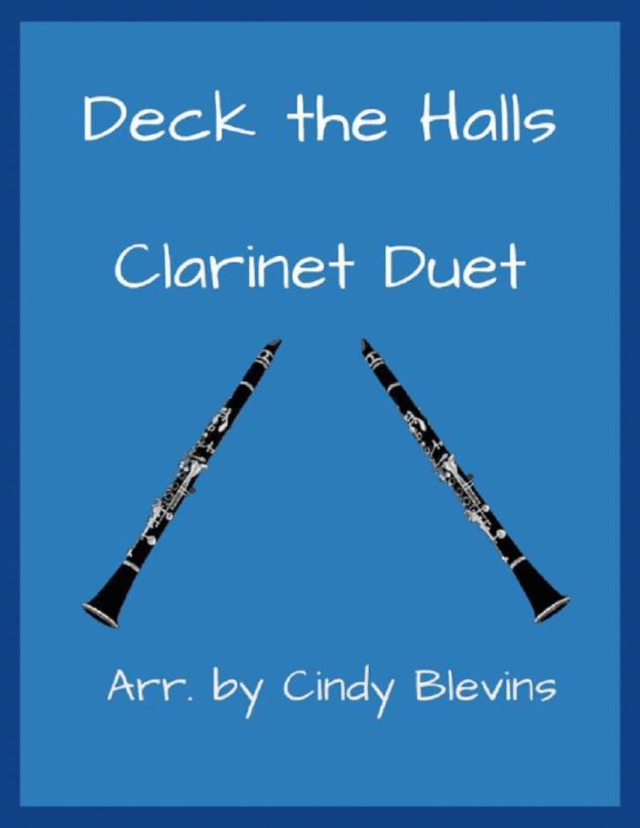 Deck the Halls, for Clarinet Duet image number null