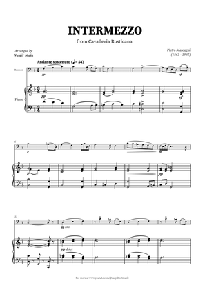 Intermezzo from Cavalleria Rusticana - Bassoon and Piano