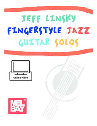 Book cover for Jeff Linsky Fingerstyle Jazz Guitar Solos