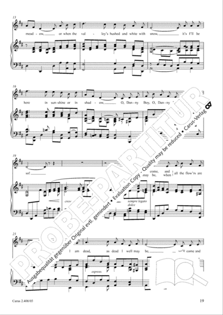 Love songs. Collection for voice & piano. 80 arrangements for weddings and celebrations Voice scores gallery preview page 13