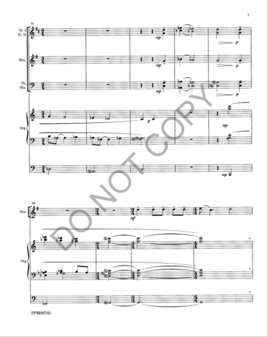 Triptych Choir scores gallery preview page 10